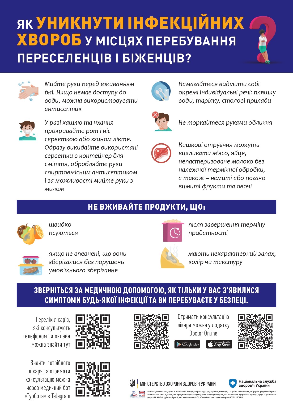 Як уникнути інфекційних хвороб